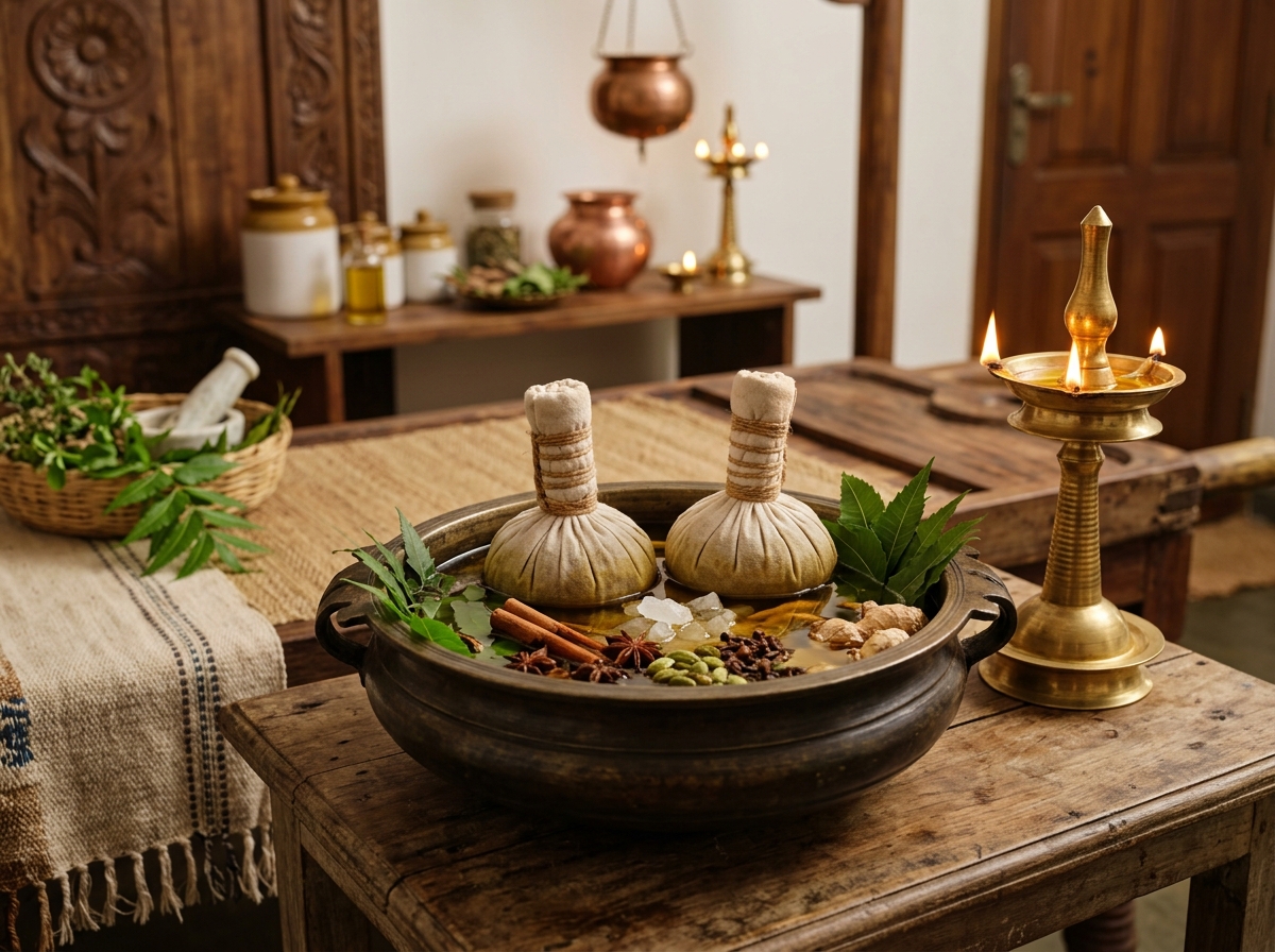 Abhyanga + Swedam Ayurvedic Full Body Massage