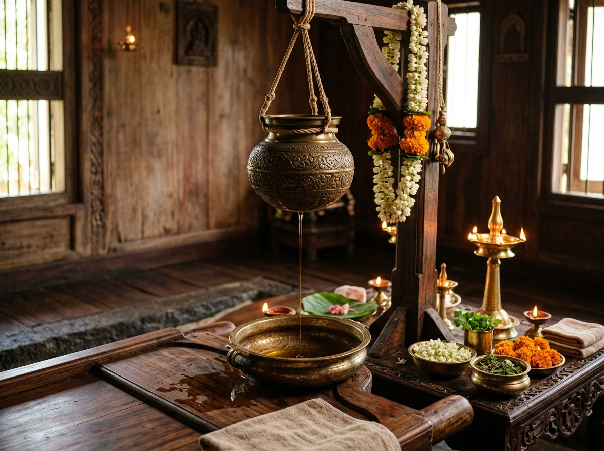 Shirodhara + Netra Dhara Specialised Treatment